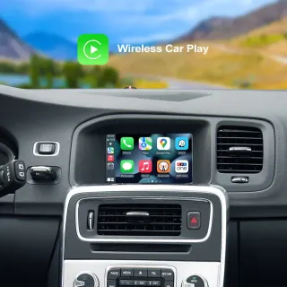 Vovlo 2015-2019 Belaidis Apple CarPlay / Android Auto Modulis Integracija