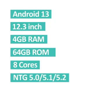 MB A/CLA/GLA/G KLASĖS W176/C117/X156/W463 12.3 COLIO ANDROID 13 MULTIMEDIJA QLM2250