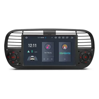 FIAT 500 2007-2015 7 COLIŲ ANDROID 14 MULTIMEDIJA XTRONS PX7450FBL