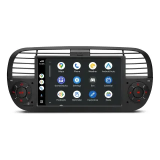 FIAT 500 2007-2015 7 COLIŲ ANDROID 14 MULTIMEDIJA XTRONS PX7450FBL