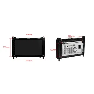 VW Crafter MB B / A / Vito / Sprinter | Android 10 | 9inch | 4GB/64GB/8Core | Multimedija Xtrons IDP90M245