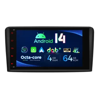 Audi A3/S3/RS3 P8 | Android 14 | 8inch | 4GB/64GB/8Core | Multimedija Xtrons PX84A3ALDABGS