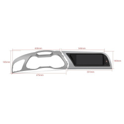 AUDI A4 / S4 2013-2015 ANDROID 11 MULTIMEDIJA (concert/symphony)