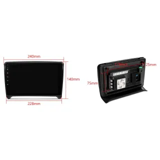 Audi TT 2006-2012| Android 14 | 9inch QLED | 8GB/256GB/8Core Snapdragon| Multimedija Xtrons IQP94TTAP Audi TT 2006-2012| Android 14 | 9inch QLED | 8GB/256GB/8Core Snapdragon| Multimedija Xtrons IQP94TTAP