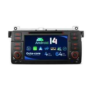 BMW E46 | Rover 75 | Android 14 | 7 inch | 4GB/64GB/8Core | Multimedija Xtrons PX7446BGS