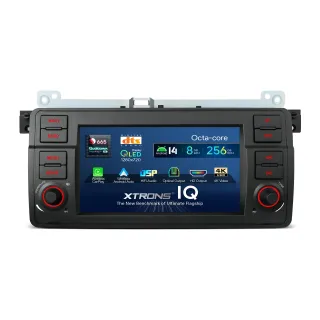 BMW E46 | Rover 75 | Android 14 | 7 inch QLED | 8GB/256GB/8Core Snapdragon | Multimedija Xtrons IQ7446BL