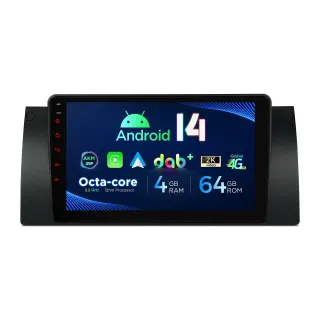 BMW X5 E53 | Android 14 | 9 inch | 4GB/64GB/8Core | Multimedija Xtrons PXP9453BGDAB