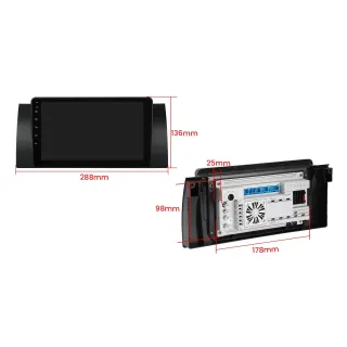 BMW X5 E53 | Android 14 | 9 inch | 4GB/64GB/8Core | Multimedija Xtrons PXP9453BGDAB BMW X5 E53 | Android 14 | 9 inch | 4GB/64GB/8Core | Multimedija Xtrons PXP9453BGDAB