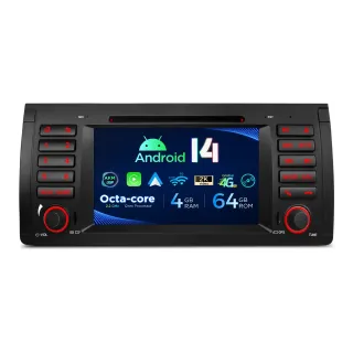 BMW X5 E53 | Android 14 | 7 inch | 4GB/64GB/8Core | Multimedija Xtrons PX7453BGS