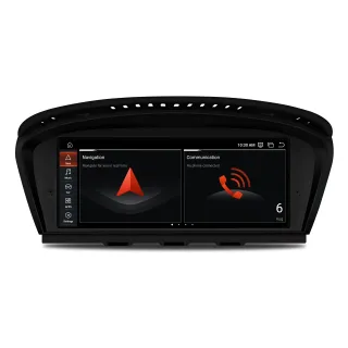 BMW E90 E91 E92 E93 E60 E61 Android OS multimedija | 8.8" IPS ekranas | Snapdragon 662 | CarPlay | 4G LTE
