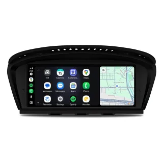 BMW E90 E91 E92 E93 E60 E61 Android OS multimedija | 8.8" IPS ekranas | Snapdragon 662 | CarPlay | 4G LTE