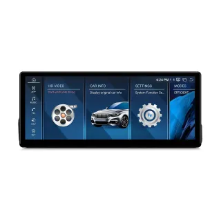 BMW E90 E91 E92 E93 be ekrano | Android 14 | 12.3 inch | 8GB/256GB/8Core Snapdragon | Multimedija Xtrons QWBX24UMB12E90L