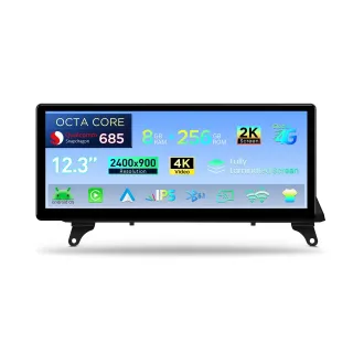 BMW X5 E70 X6 E71 CIC | Android 14 | 12.3 inch | 8GB/256GB/8Core Snapdragon 685 | Multimedija Xtrons QWBX24CIB12X5L