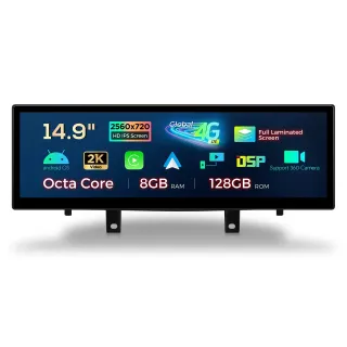 BMW X5 F15 X6 E16 NBT | Android OS | 14.9 inch | 8GB/128GB/8Core | Multimedija Xtrons QLBH44X5NB3