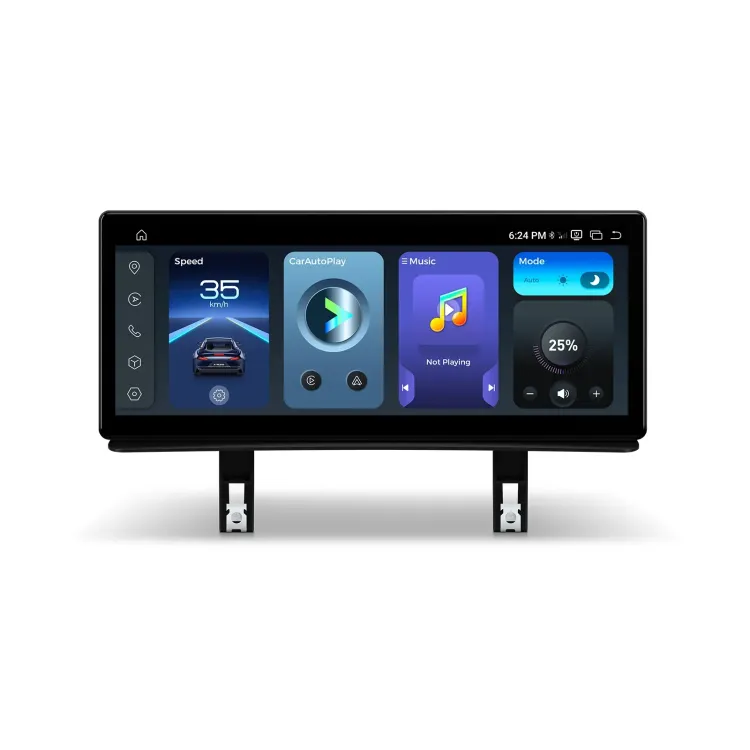 BMW E81 E82 E87 E88 be ekrano | Android 14 | 12.3 inch | 8GB/256GB/8Core Snapdragon 685 | Multimedija Xtrons QWBX24UMB12E87L