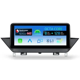 BMW X1 E84 be ekrano | Android OS | 10.25 inch | 8GB/128GB/8Core Snapdragon 662 | Multimedija Xtrons QBBH14X1UN