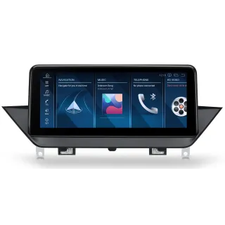 BMW X1 E84 be ekrano | Android OS | 10.25 inch | 8GB/128GB/8Core Snapdragon 662 | Multimedija Xtrons QBBH14X1UN