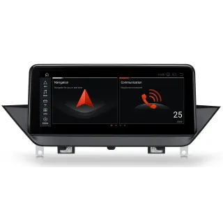 BMW X1 E84 be ekrano | Android OS | 10.25 inch | 8GB/128GB/8Core Snapdragon 662 | Multimedija Xtrons QBBH14X1UN