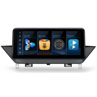 BMW X1 E84 be ekrano | Android OS | 10.25 inch | 8GB/128GB/8Core Snapdragon 662 | Multimedija Xtrons QBBH14X1UN