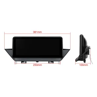 BMW X1 E84 be ekrano | Android OS | 10.25 inch | 8GB/128GB/8Core Snapdragon 662 | Multimedija Xtrons QBBH14X1UN