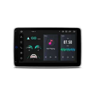 Universali 10,1 colių Android 14 1DIN QLED multimedija 4GB RAM, 64GB ROM