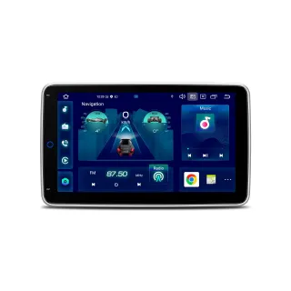 Universali 1-DIN Multimedija | Android 14 | 10.1 inch QLED | 4GB/64GB/8Core | Multimedija Xtrons DX121LGS