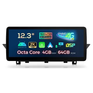 BMW X1 E84 be ekrano | Android OS | 12.3 inch | 4GB/64GB/8Core | Multimedija Xtrons QLB22X1UN