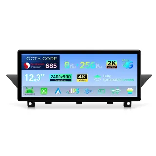 BMW X1 E84 CIC | Android 14 | 12.3 inch | 8GB/256GB/8Core Snapdragon 685 | Multimedija Xtrons QWBX24CIB12X1