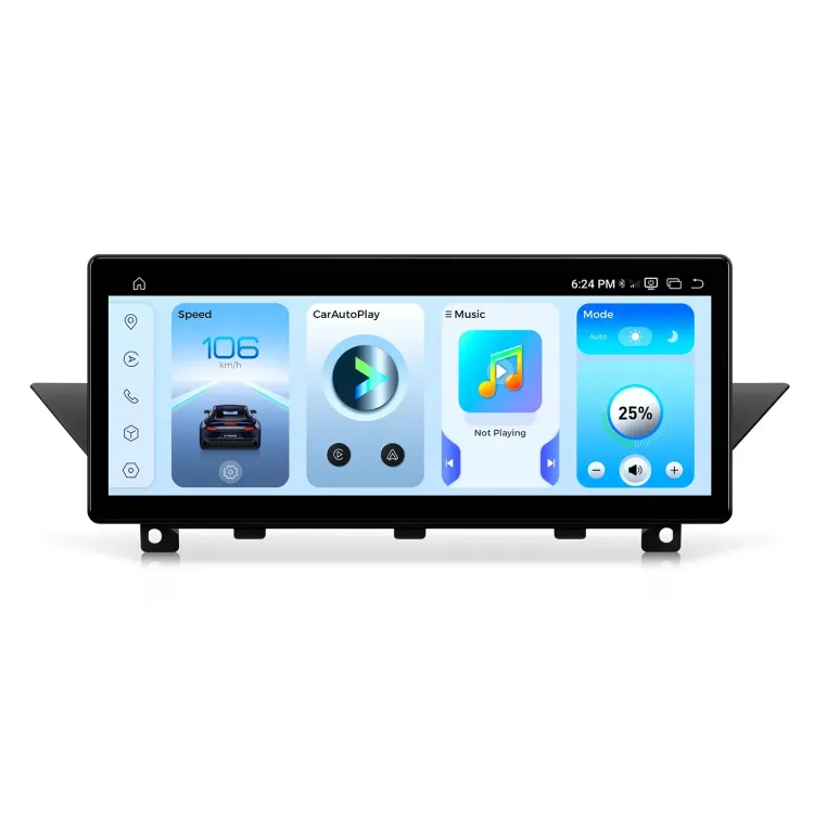 BMW X1 E84 be ekrano | Android 14 | 12.3 inch | 8GB/256GB/8Core Snapdragon 685 | Multimedija Xtrons QWBX24UMB12X1