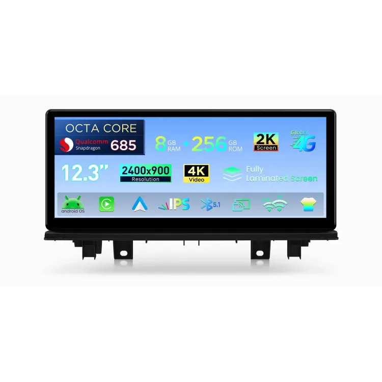 BMW X1 F48 NBT | Android 14 | 12.3 inch | 8GB/256GB/8Core Snapdragon 685 | Multimedija Xtrons QWBX24NB12X1N