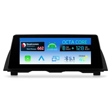 BMW 5 F10 F11 NBT | Android OS | 14.9 inch | 8GB/128GB/8Core Snapdragon 662 | Multimedija Xtrons QBBH14NB12FV