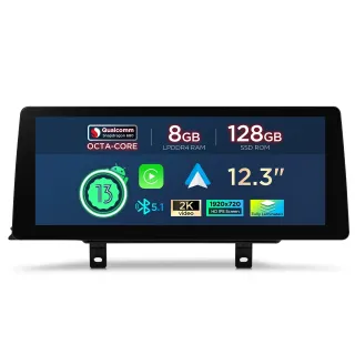 BMW 3/4 Serija 2013-2016 NBT | Android 13 | 12.3 inch | 8GB/128GB/8Core Snapdragon 680 | Multimedija Xtrons QGB24NB12THL