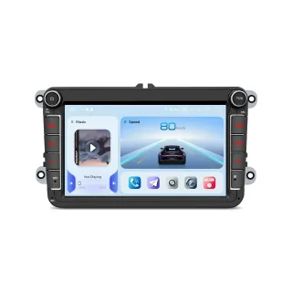 VW Skoda Seat multimedija 8 colių QLED IPS | 8+256 GB | Snapdragon 665 | DTS DSP | CarPlay