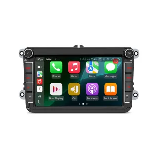 VW Skoda Seat multimedija 8 colių QLED IPS | 8+256 GB | Snapdragon 665 | DTS DSP | CarPlay