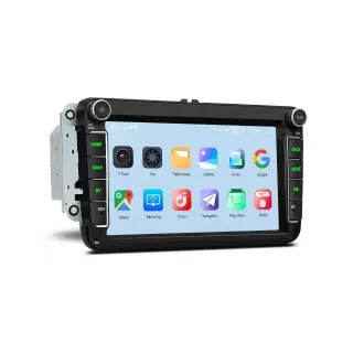 VW Skoda Seat multimedija 8 colių QLED IPS | 8+256 GB | Snapdragon 665 | DTS DSP | CarPlay