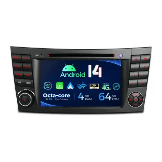 MB E W211 / CLS W219 | Android 14 | 7 inch | 4GB/64GB/8Core | Multimedija Xtrons PX74M211GS