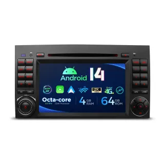 VW Crafter MB A / B / Vito / Sprinter | Android 14 | 7 inch | 4GB/64GB/8Core | Multimedija Xtrons PX74M245GS