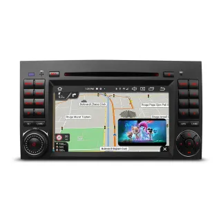 VW Crafter MB A / B / Vito / Sprinter | Android 14 | 7 inch | 4GB/64GB/8Core | Multimedija Xtrons PX74M245GS