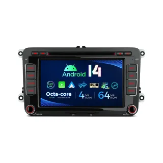 Volkswagen / Škoda / SEAT | Android 14 | 7 inch | 4GB/64GB/8Core | Multimedija Xtrons PX74MTVGS