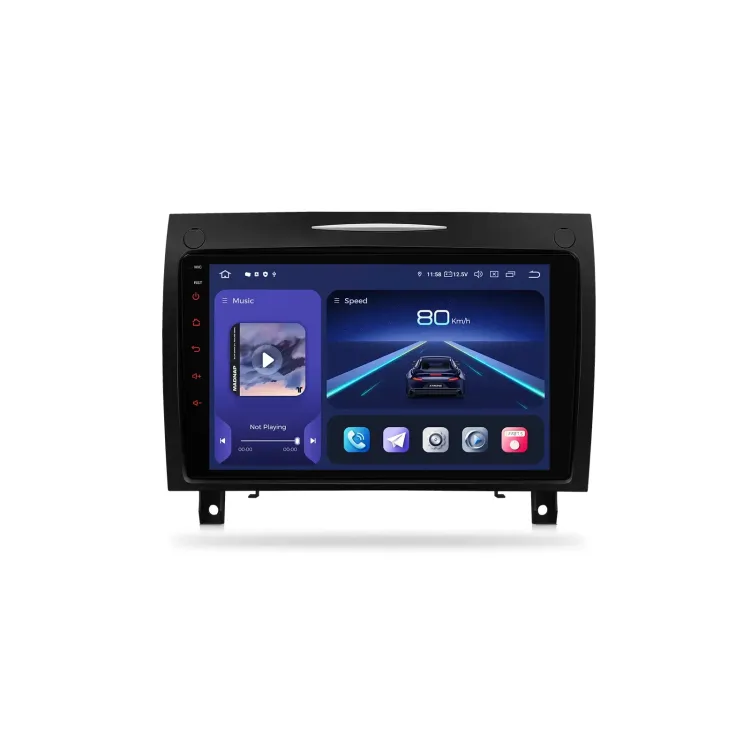 MB SLK R171 2004-2011 | Android 14 | 9 inch QLED | 8GB/256GB/8Core Snapdragon 665 | Multimedija Xtrons IQP94M350P