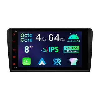 Audi A3 S3 RS3 | Android OS | 8 inch | 4GB/64GB/8Core | Multimedija Xtrons ID80A3AL