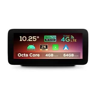 MB C/ GLC / V / X NTG 5.0/5.1/5.2 | Android 14 | 10.25 inch | 4GB/64GB/8Core | Multimedija Xtrons QAMS1450M12C5