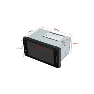 Toyota RAV4 / Corolla / Hilux / 4Runner / Land Cruiser | Android 14 | 7 inch | 4GB/64GB/8Core | Multimedija Xtrons PX74HGTL