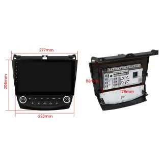 Honda Accord 2003-2007 | Android OS | 10.1 inch | 4GB/64GB/8Core | Multimedija Xtrons IDP10ACHLA