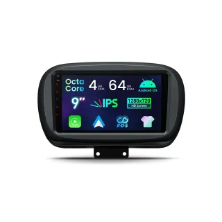 Fiat 500X 2015-2020 | Android OS | 9 inch | 4GB/64GB/8Core | Multimedija Xtrons IDP9050XF