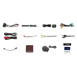 Fiat 500X 2015-2020 | Android OS | 9 inch | 4GB/64GB/8Core | Multimedija Xtrons IDP9050XF