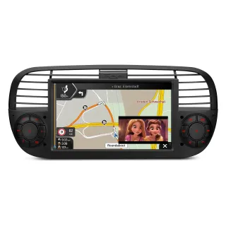 Fiat 500 2007-2015 | Android OS | 7 inch | 2GB/64GB/8Core | Multimedija Xtrons IDS7050FLB