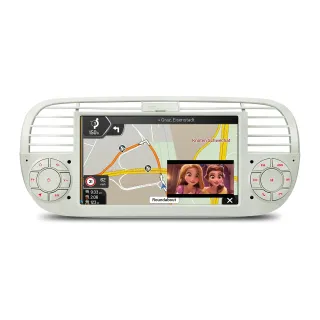 Fiat 500 2007-2015 | Android OS | 7 inch | 2GB/64GB/8Core | Multimedija Xtrons IDS7050FLC