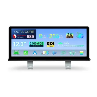 BMW 5 G30 G31 EVO | Android 14 | 12.3 inch | 8GB/256GB/8Core Snapdragon 685 | Multimedija Xtrons QWBX24EVB12FVN