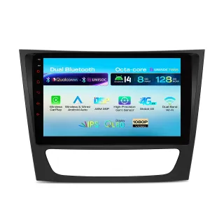 MB E W211 / CLS W219 | Android 14 | 9 inch QLED | 8GB/128GB/8Core | Multimedija Xtrons IMHP94M211